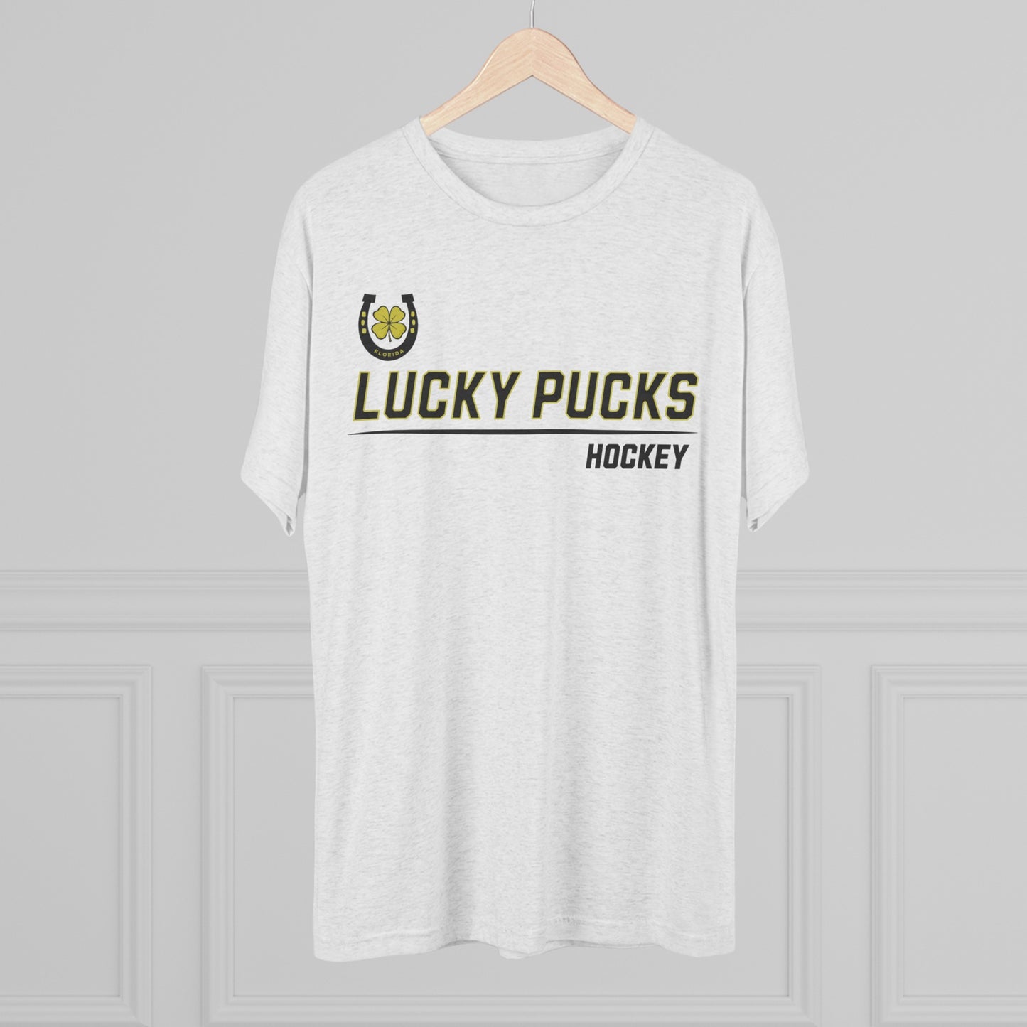 Lucky Pucks Hockey Tee