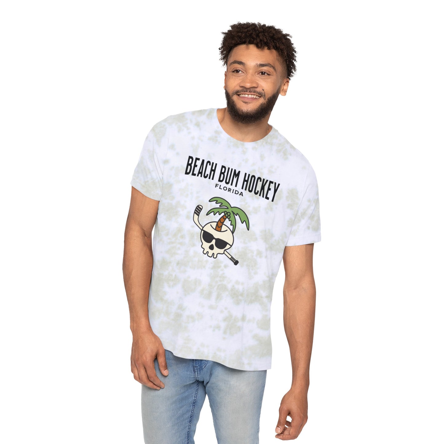 "Beach Bum" Tie-Dyed Tee
