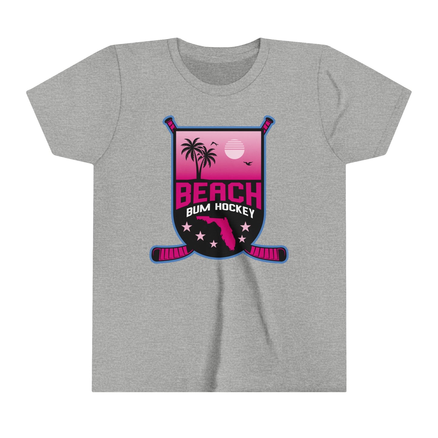 BEACH BUM HOCKEY - Classic Logo Youth Short Sleeve Tee