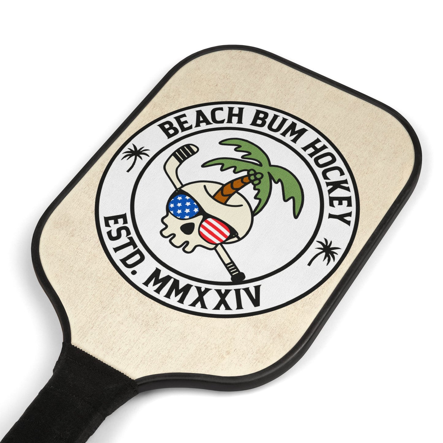 Beach Bum Pickleball Set - Fun Paddle Kit for Beach Lovers, Summer Sports, Family Activities, Gifts for Players, Outdoor Games