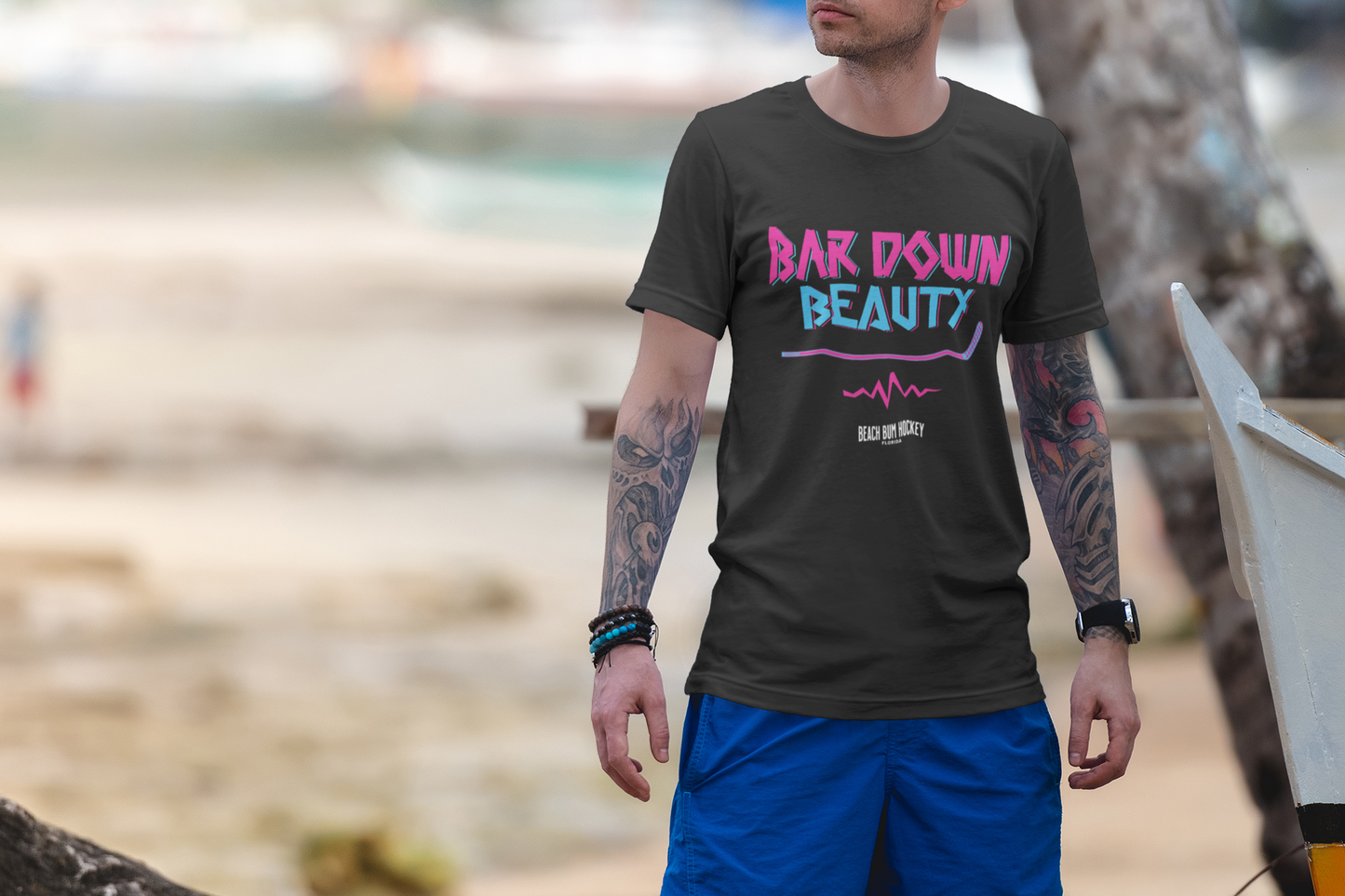 "Bar Down Beauty" Tee