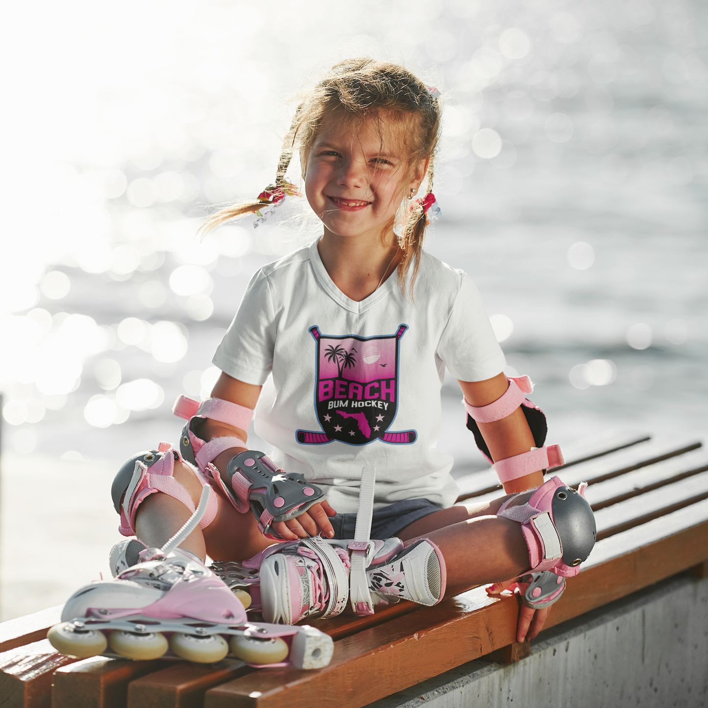 BEACH BUM HOCKEY - Classic Logo Youth Short Sleeve Tee