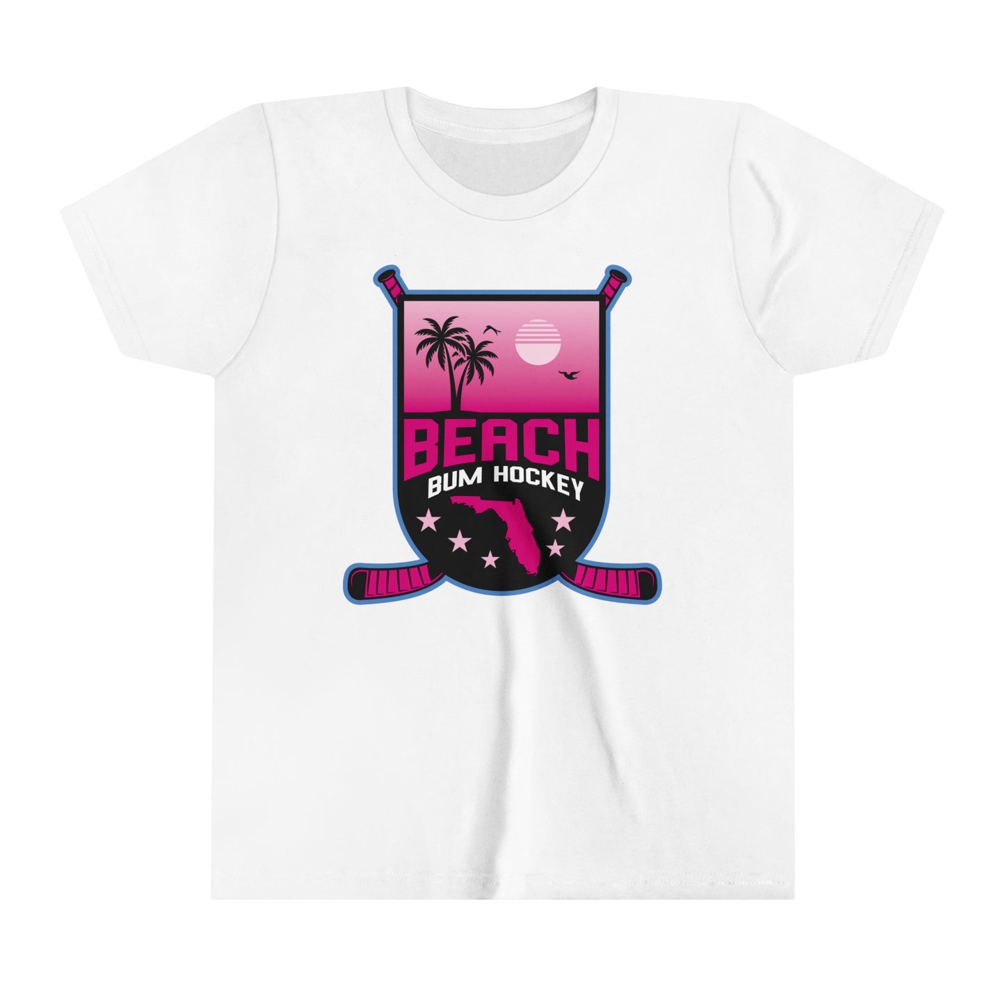 BEACH BUM HOCKEY - Classic Logo Youth Short Sleeve Tee