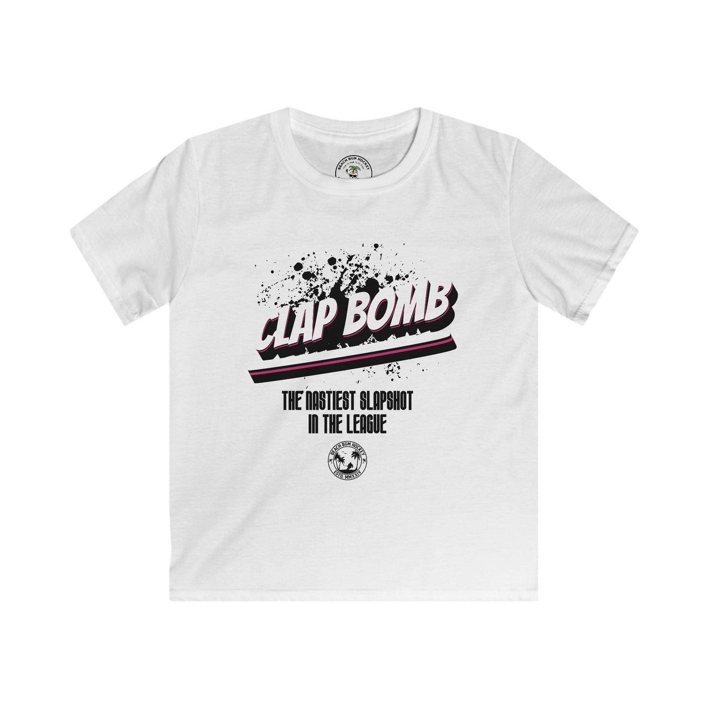 Clap Bomb Kids Softstyle Tee
