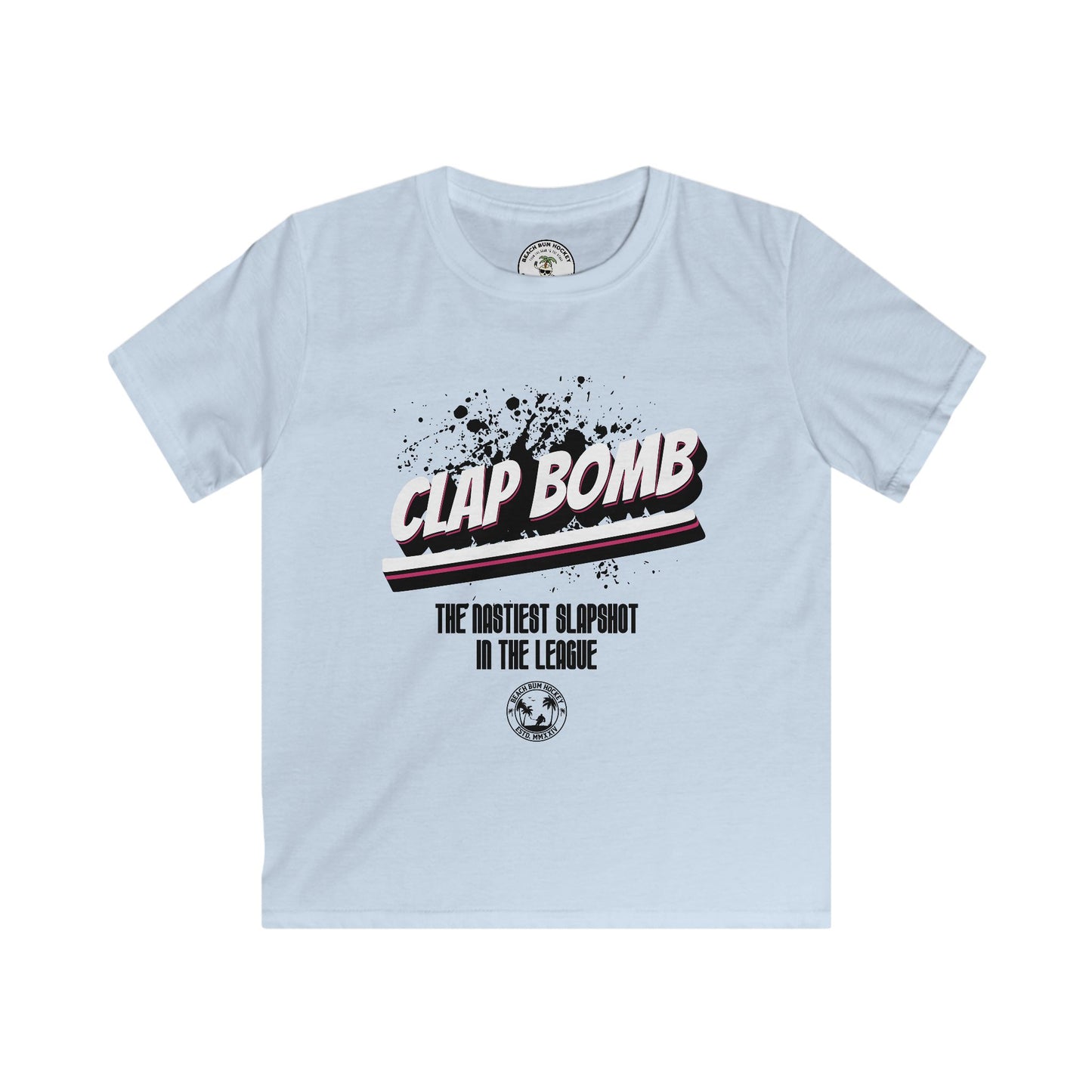 Clap Bomb Kids Softstyle Tee