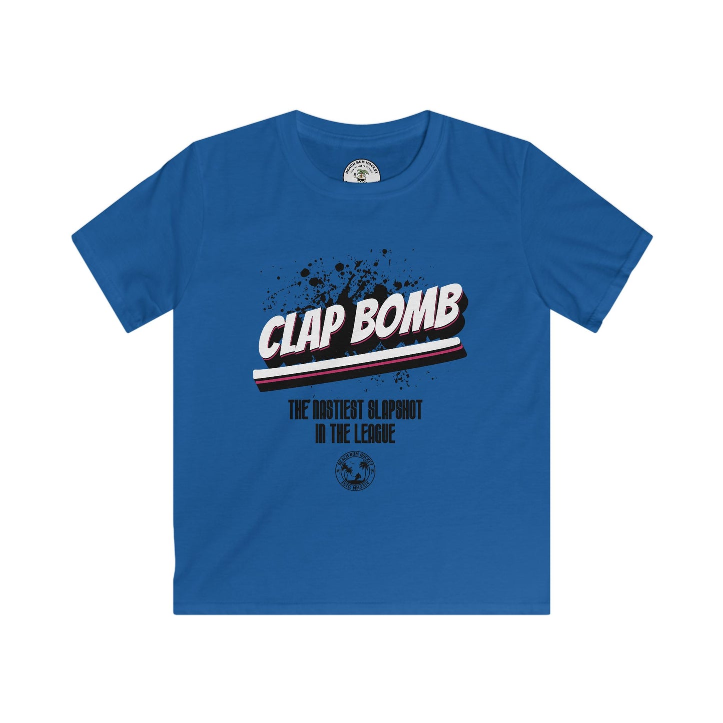 Clap Bomb Kids Softstyle Tee