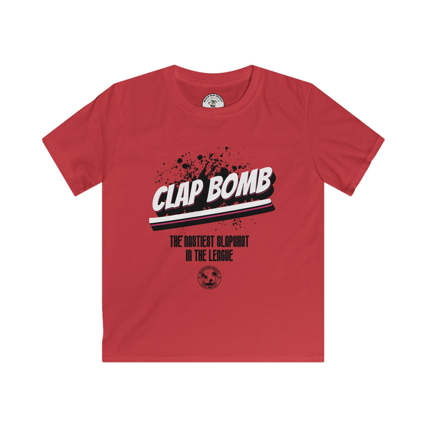 Clap Bomb Kids Softstyle Tee