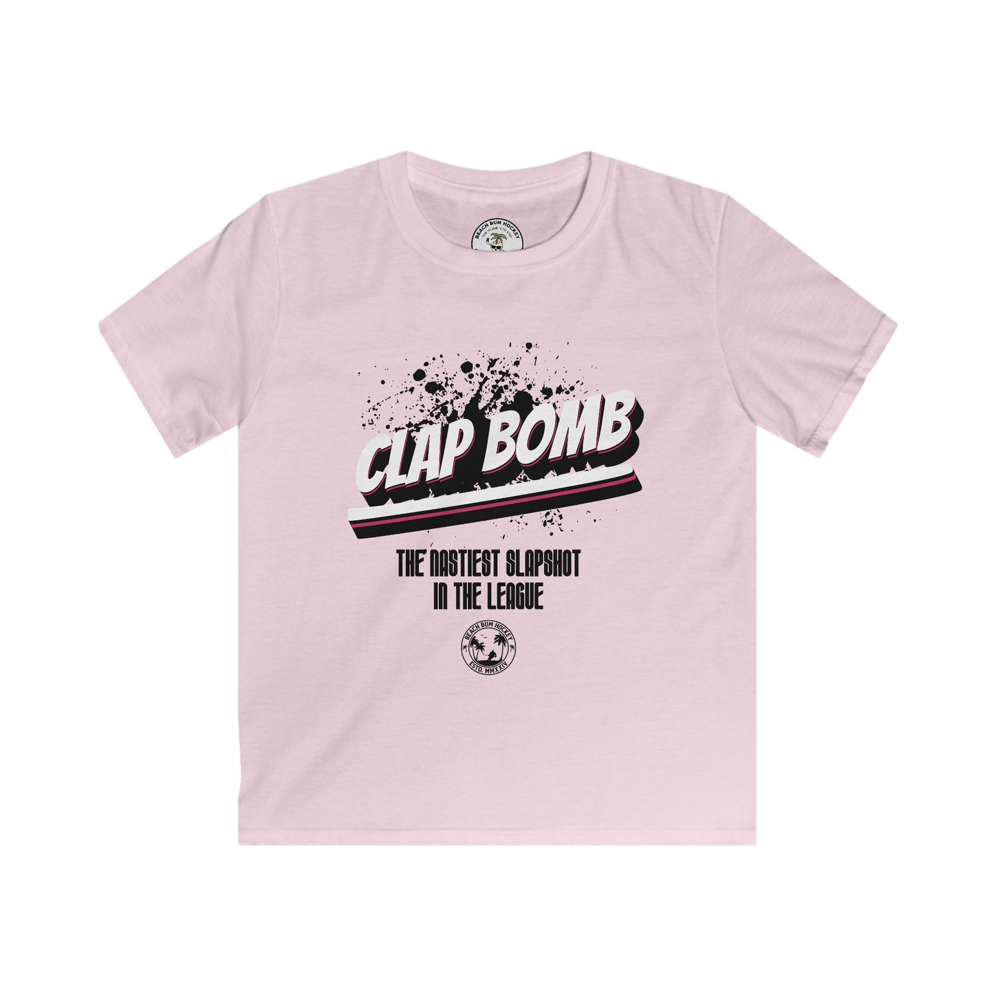 Clap Bomb Kids Softstyle Tee