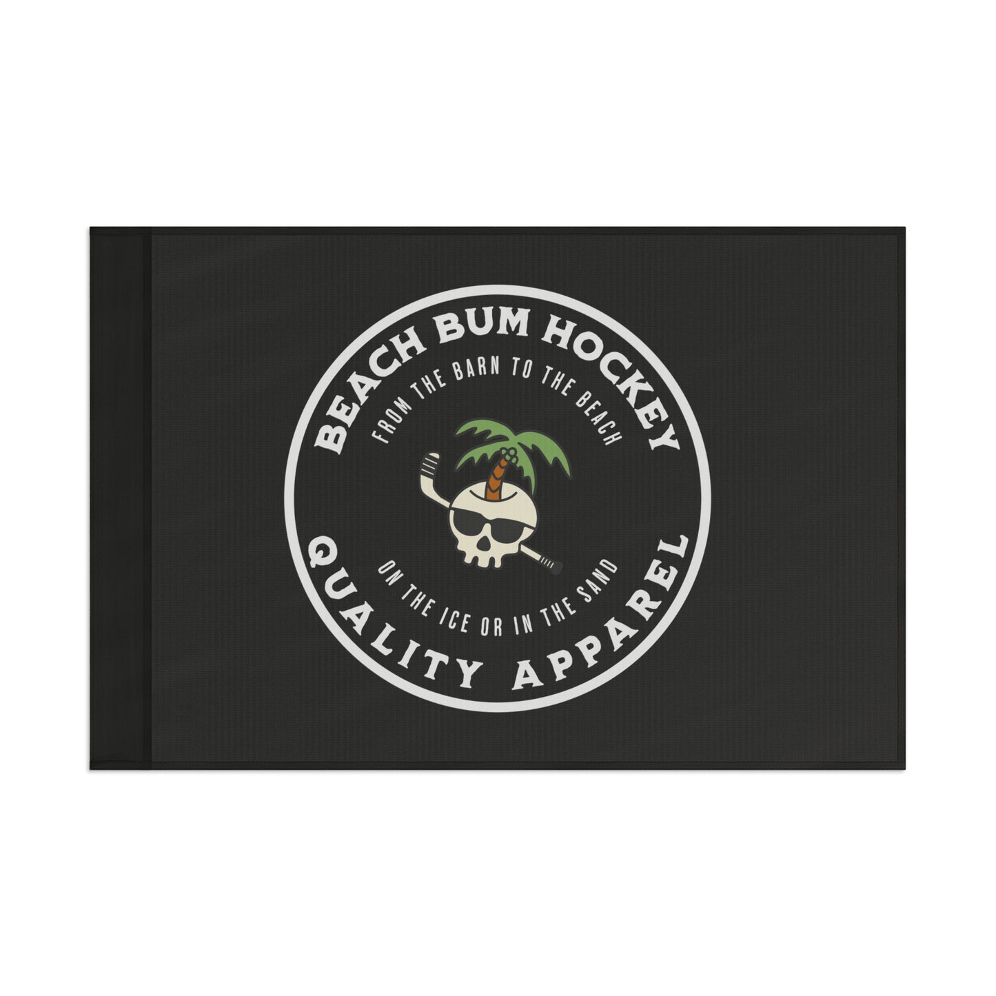 Beach Bum Hockey Flag