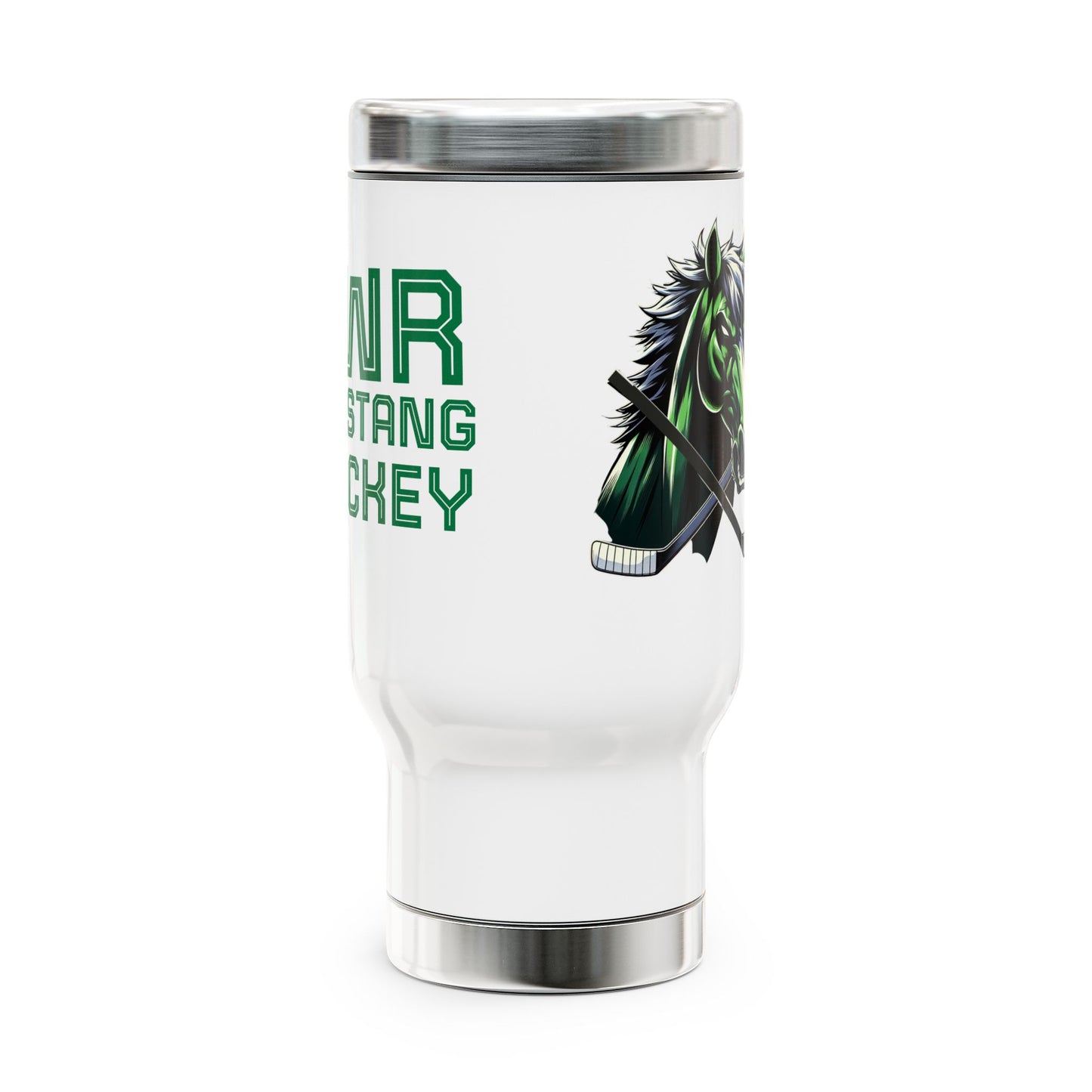 Stainless Steel Travel Mug with Handle, 14oz