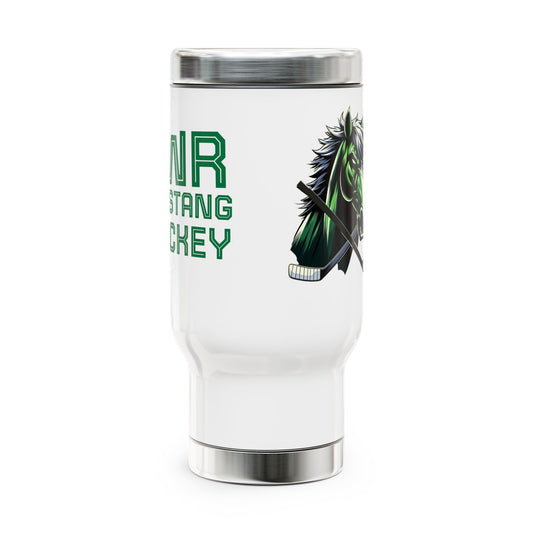 Stainless Steel Travel Mug with Handle, 14oz