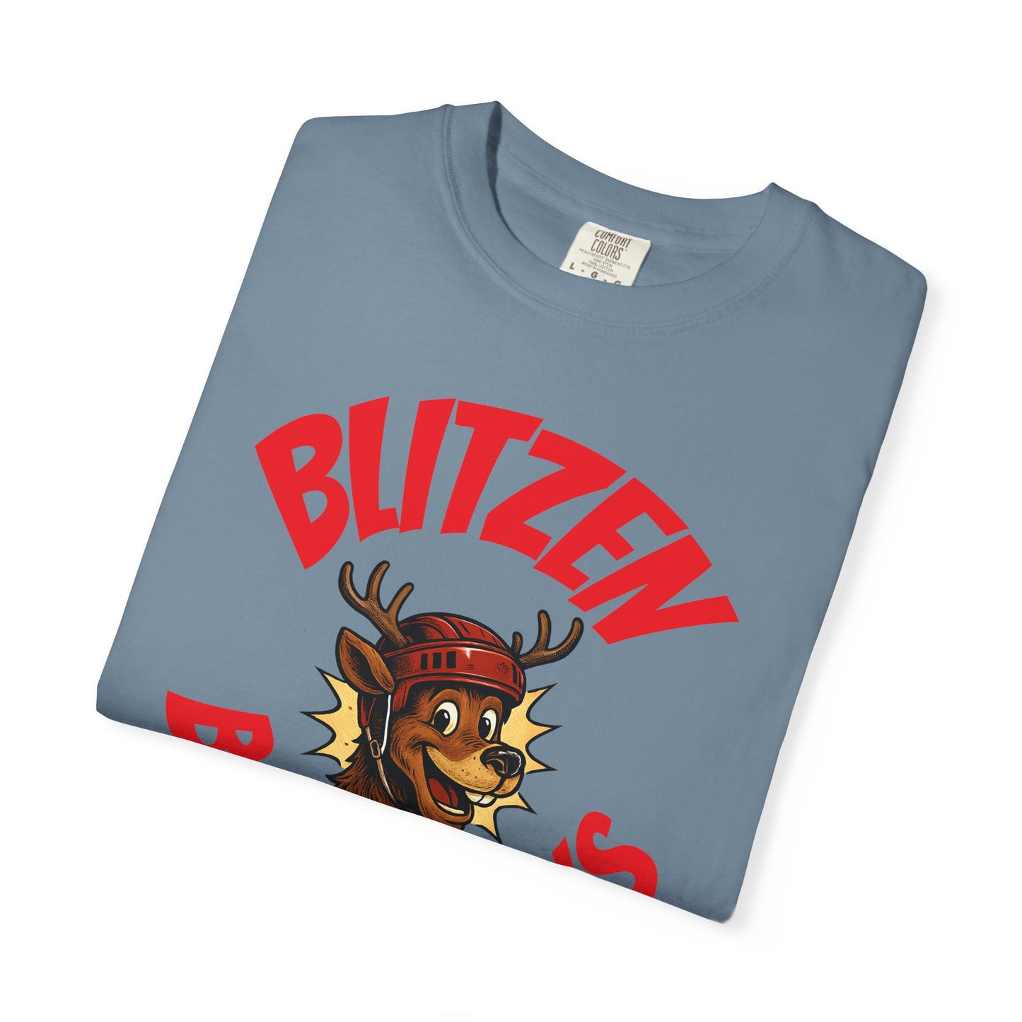 Blitzen Unisex Garment-Dyed T-shirt