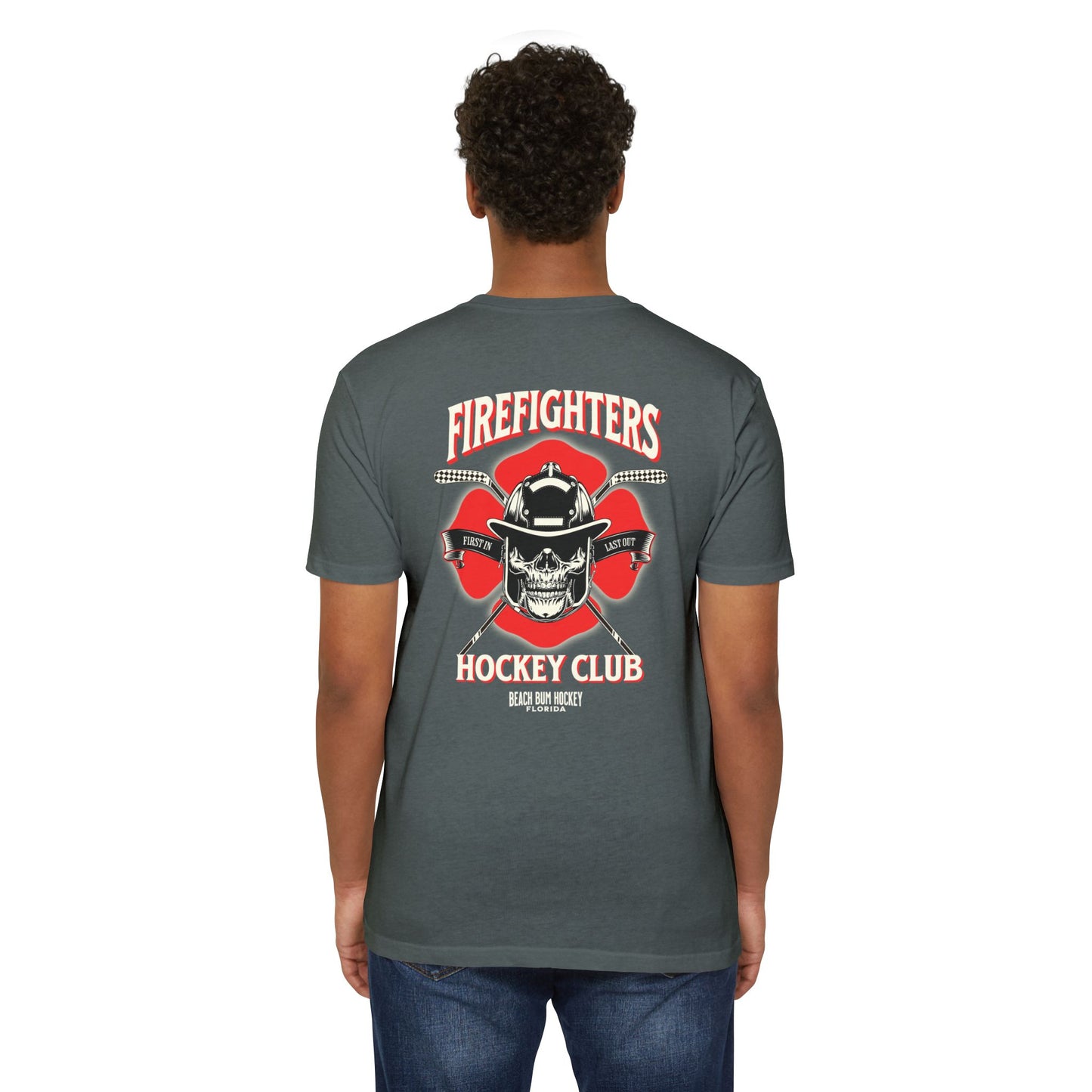 Firefighters Hockey Club CVC Jersey T-shirt