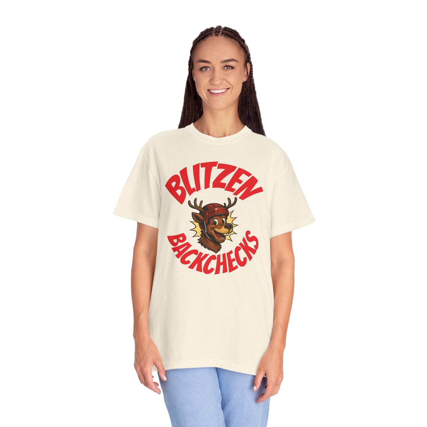 Blitzen Unisex Garment-Dyed T-shirt