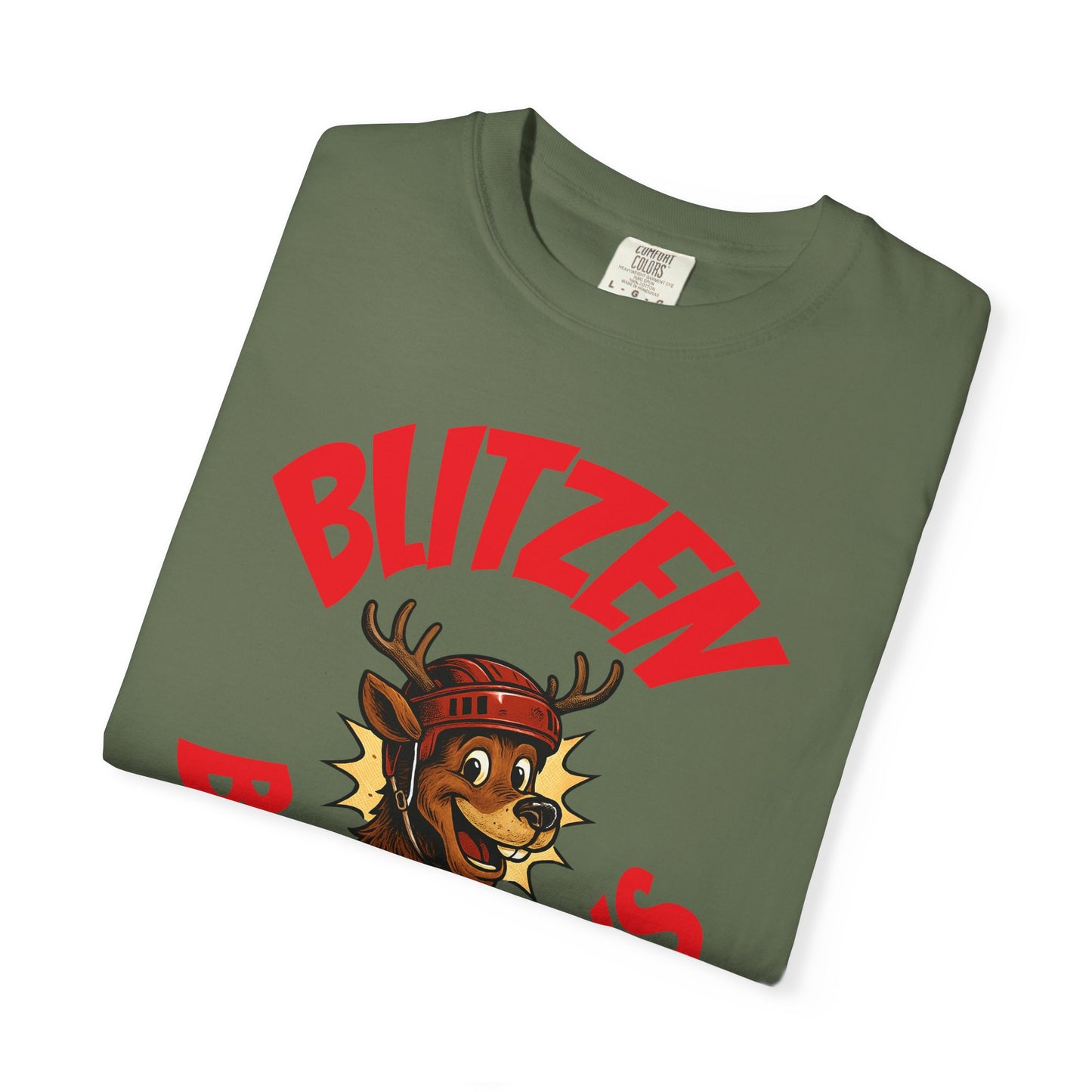 Blitzen Unisex Garment-Dyed T-shirt