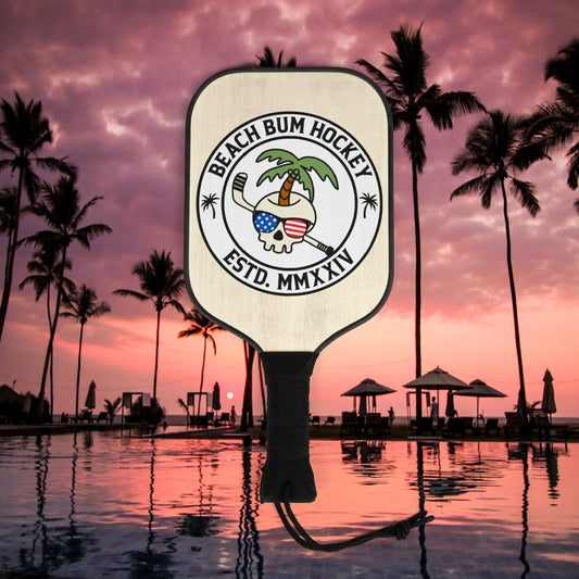 Beach Bum Pickleball Set - Fun Paddle Kit for Beach Lovers, Summer Sports, Family Activities, Gifts for Players, Outdoor Games