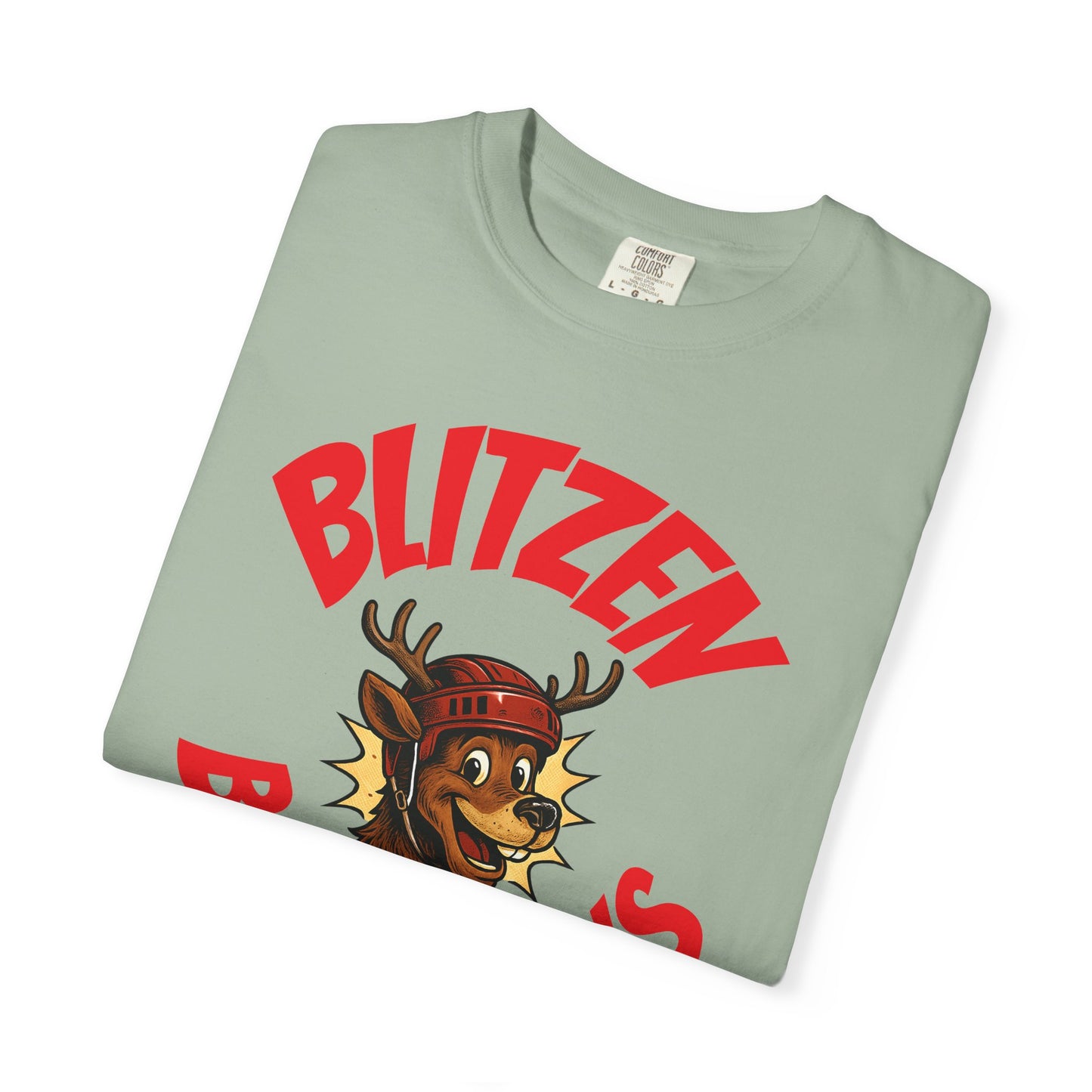 Blitzen Unisex Garment-Dyed T-shirt