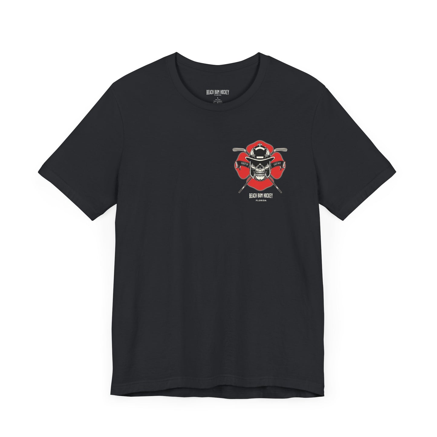 "Firefighters Hockey Club" Short Sleeve Tee