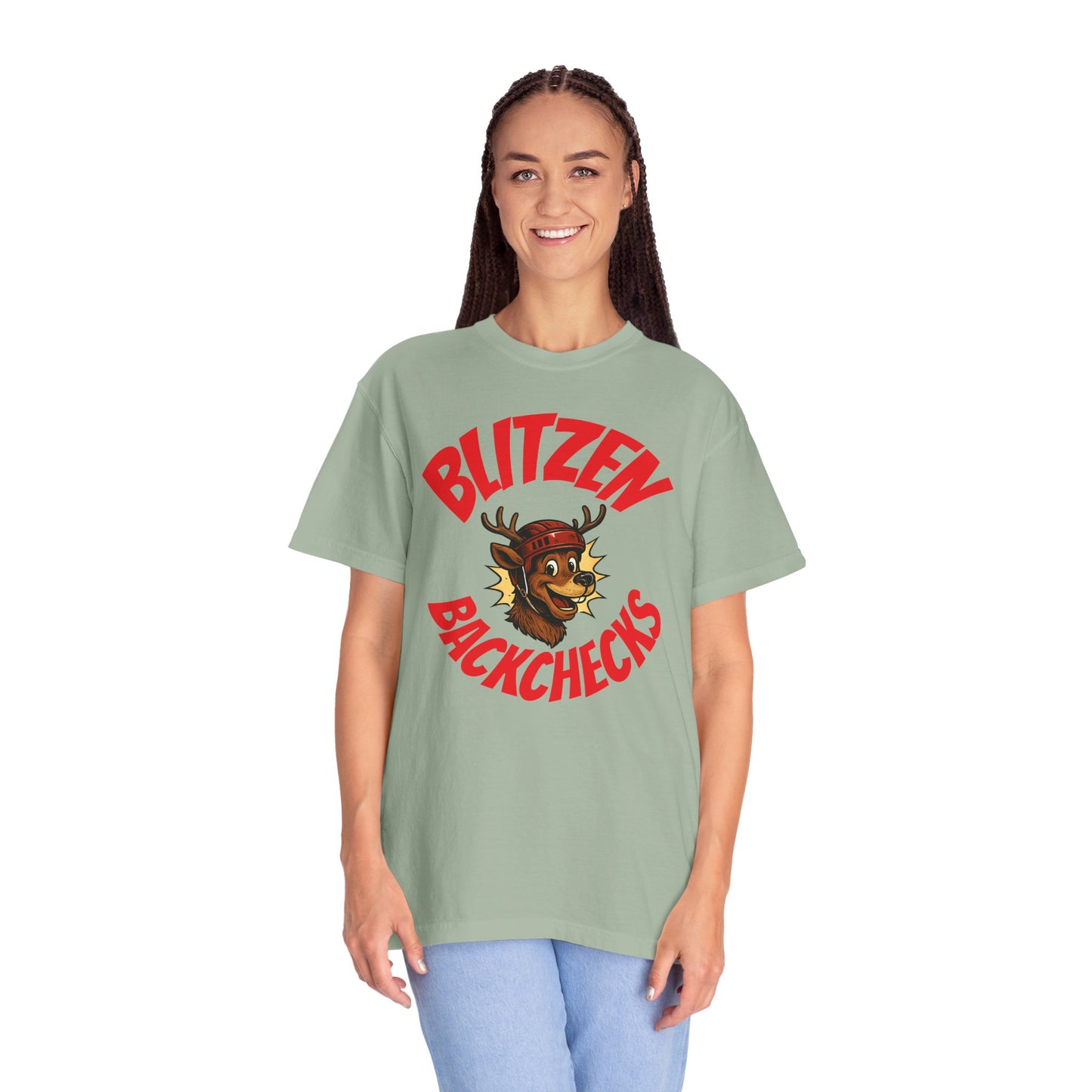 Blitzen Unisex Garment-Dyed T-shirt