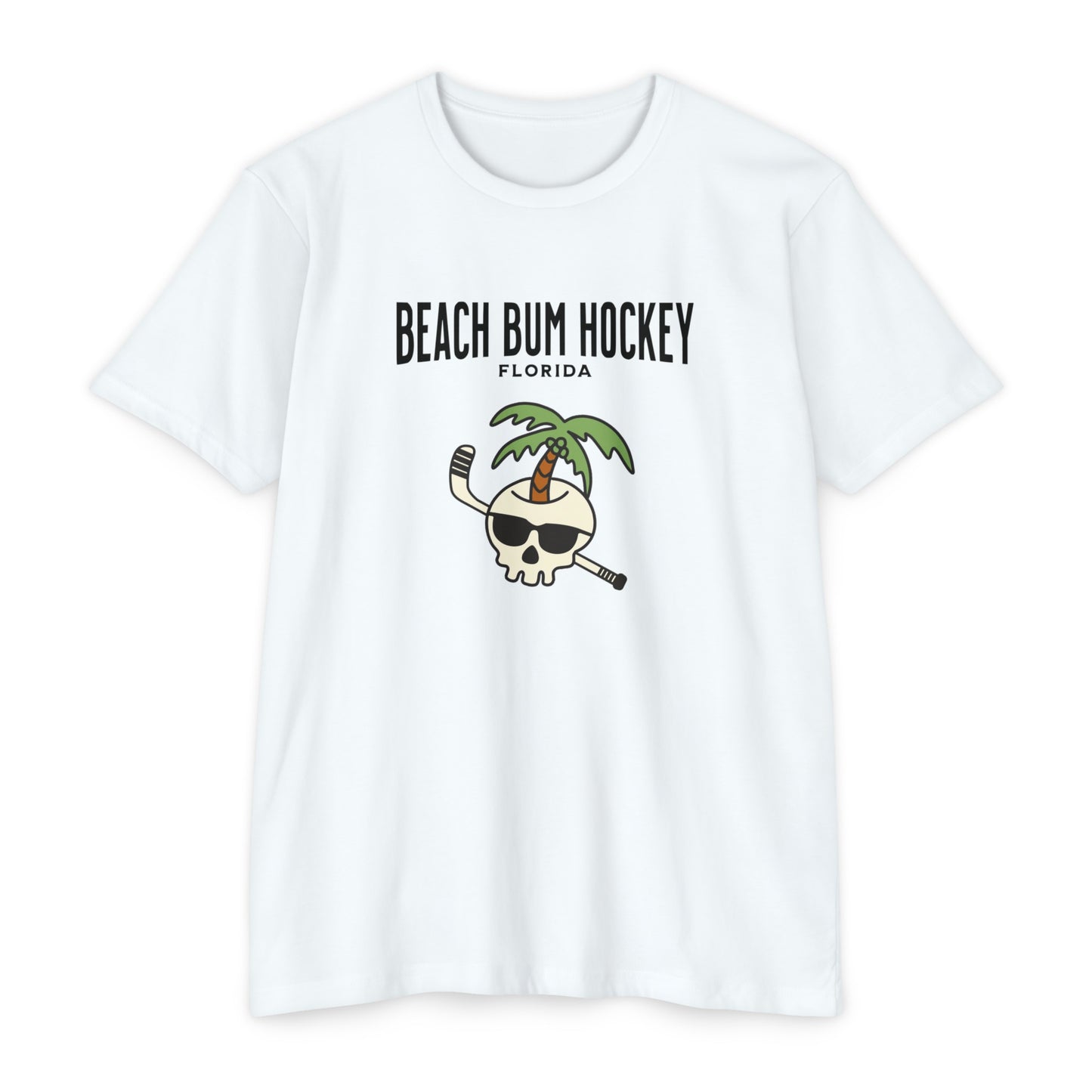 "Beach Bum" White Tee