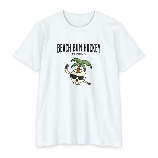 "Beach Bum" White Tee