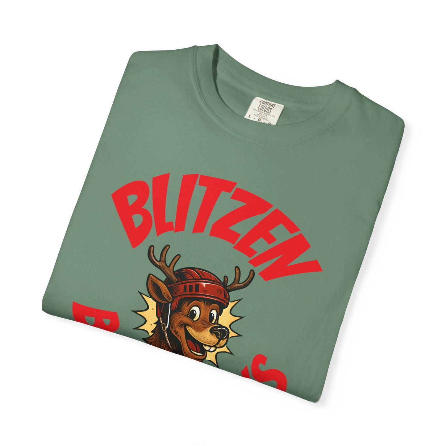 Blitzen Unisex Garment-Dyed T-shirt