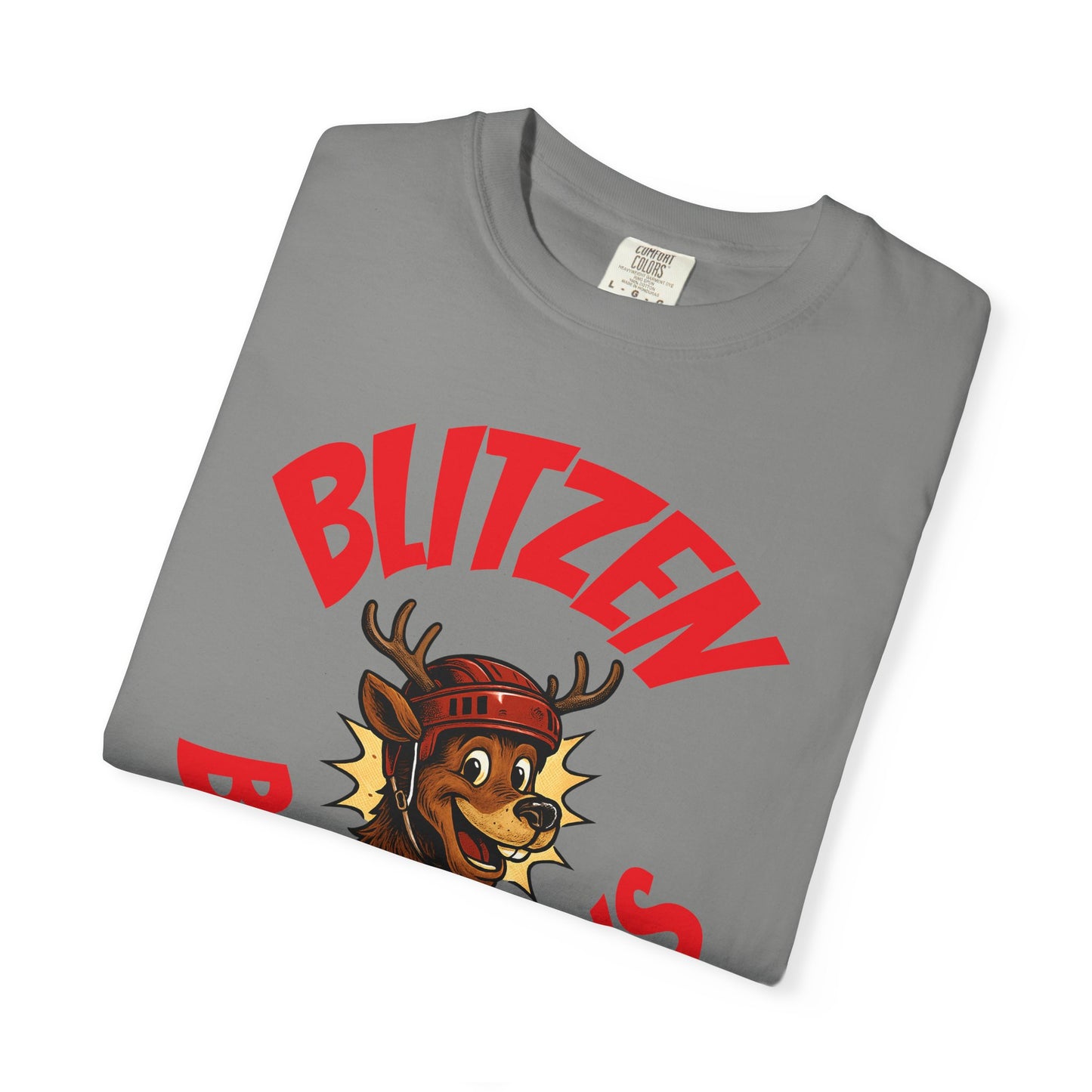 Blitzen Unisex Garment-Dyed T-shirt